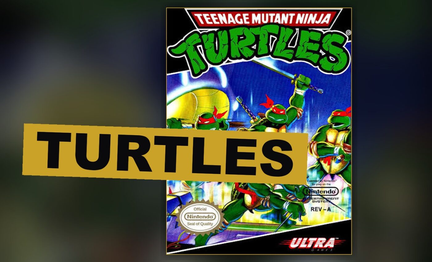 Teenage Mutant Ninja Turtles NES box art