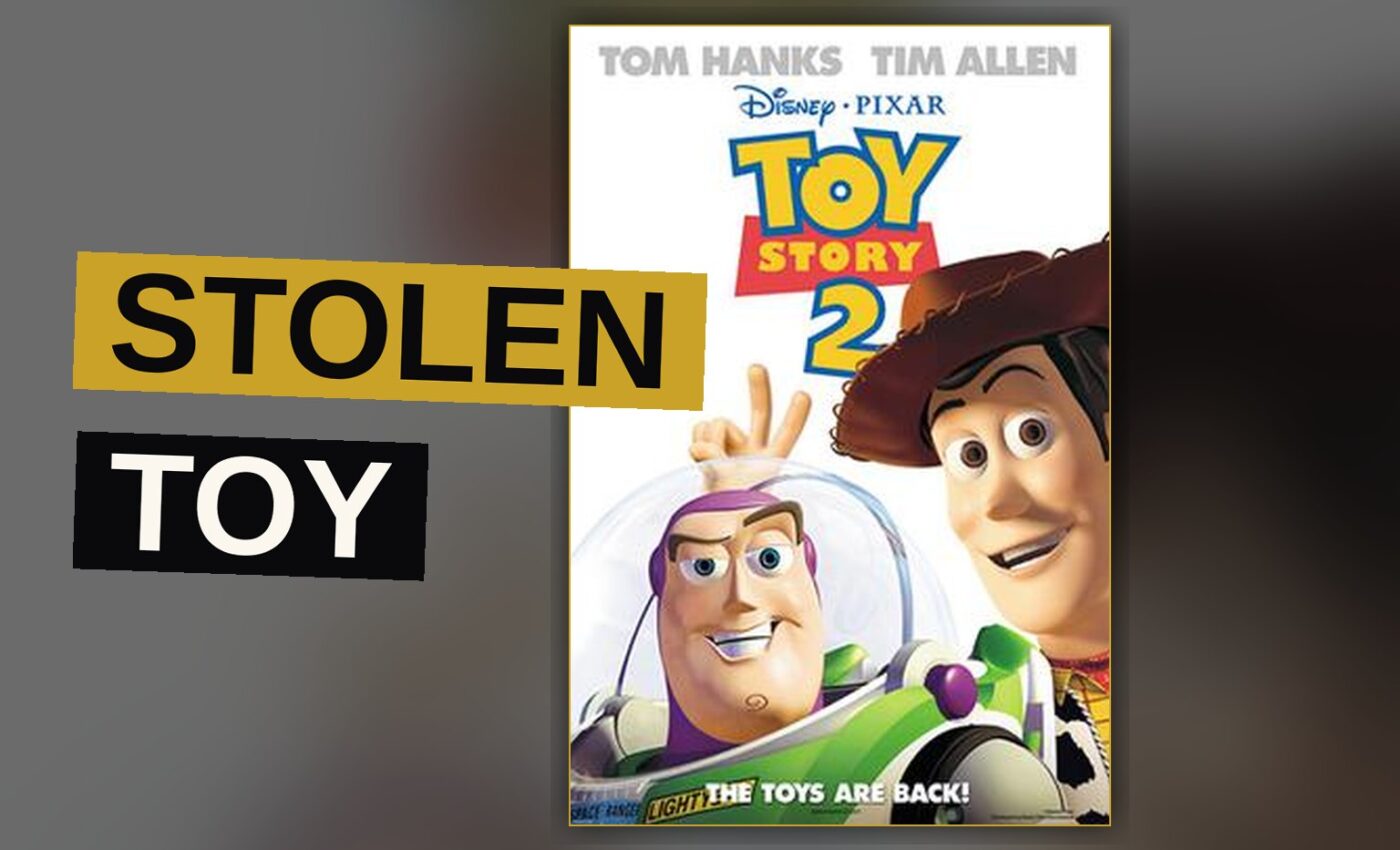 A cowboy doll and his companions navigate a crowded toy store amid peril.