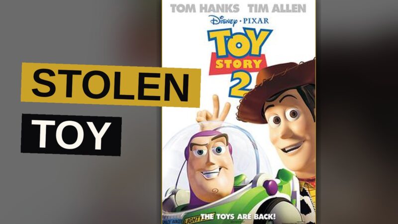 A cowboy doll and his companions navigate a crowded toy store amid peril.