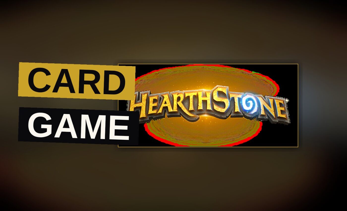 A cozy fantasy tavern with a glowing game board and animated cards floating above it.