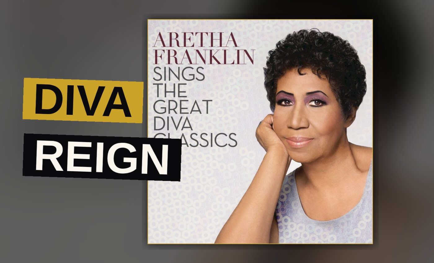 A great diva stands beneath golden light, her voice a river of sound that makes old songs feel born anew.