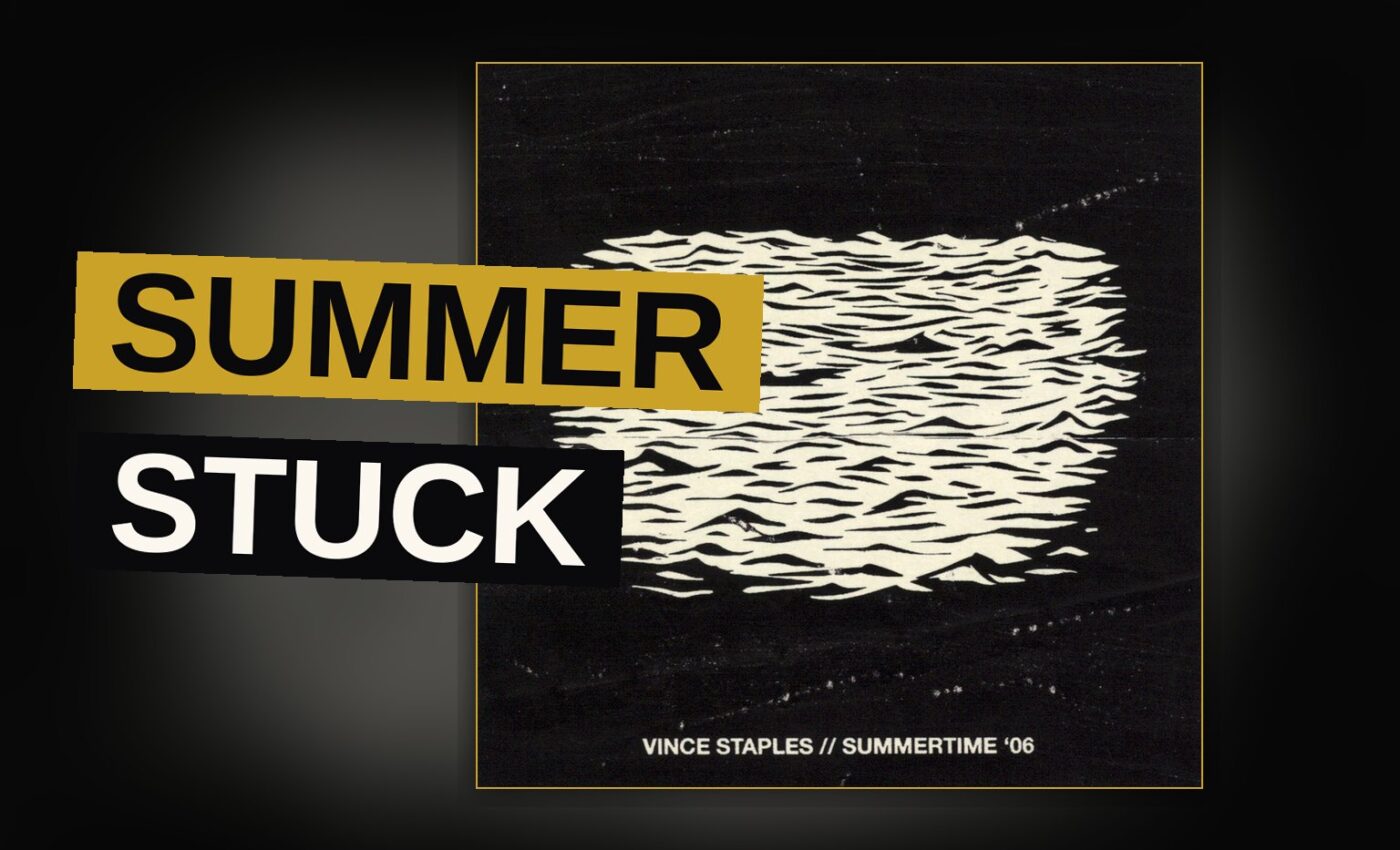 A young rapper stands alone at dusk, reflecting on a summer spent waiting for something to change.