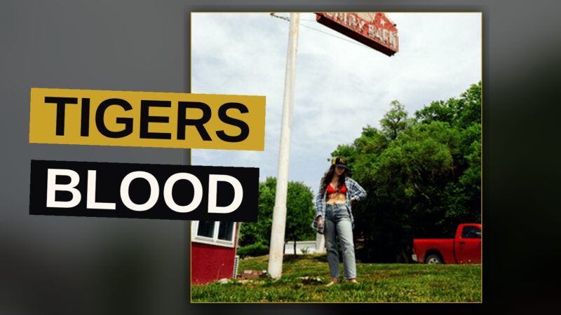 A singer stands with her band bathed in warm golden light, evoking an intimate Americana album session.