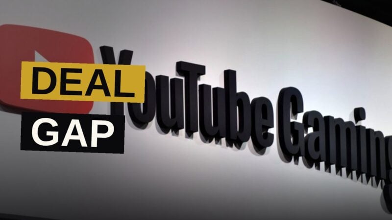 An illustration contrasting two streaming platforms with money symbols drifting above their glowing screens.