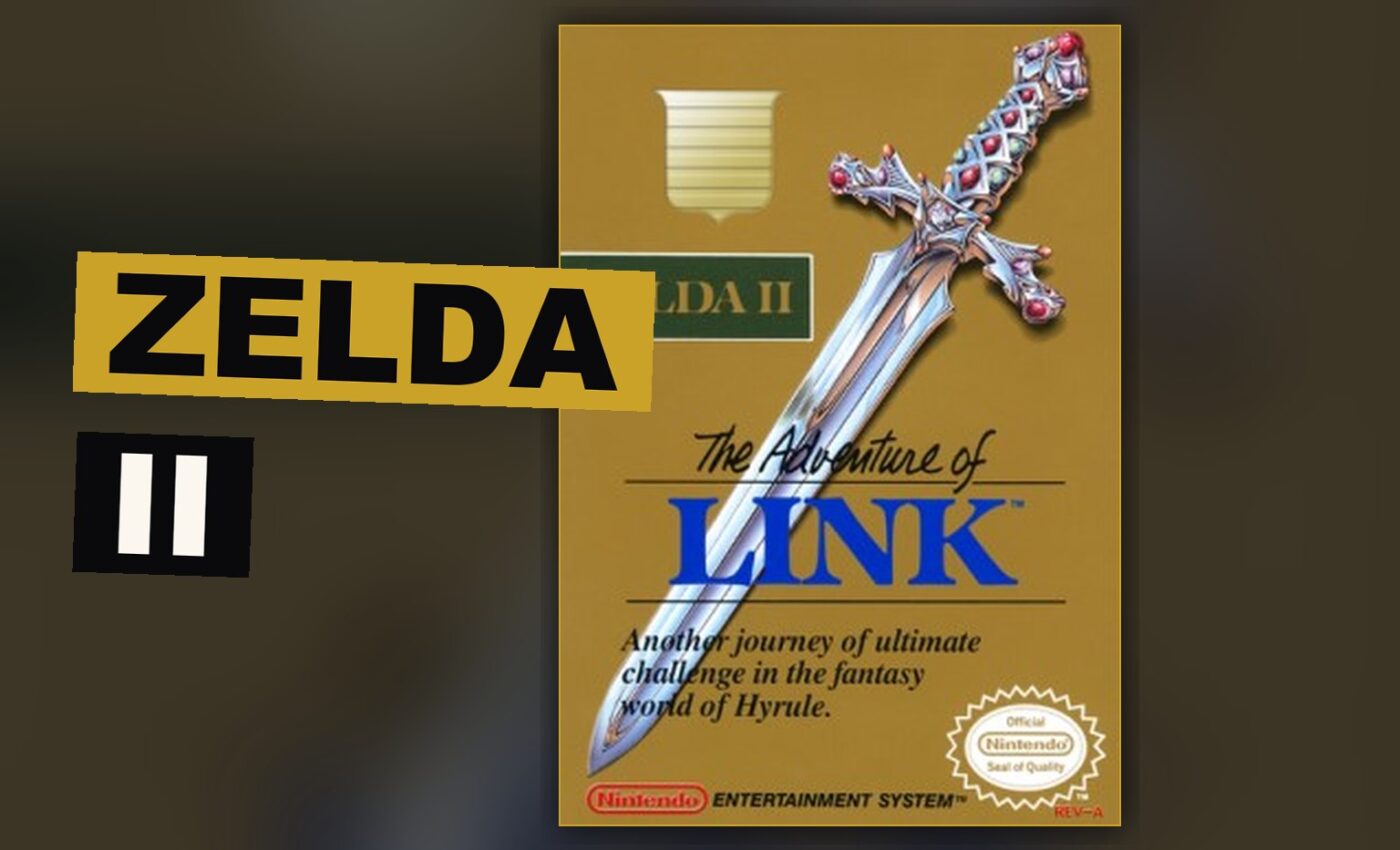 Zelda II: The Adventure of Link box art
